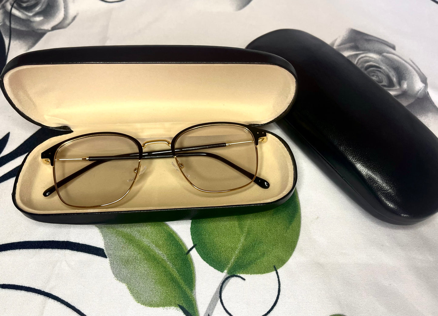 Lunettes photogray noir-gold, Homme